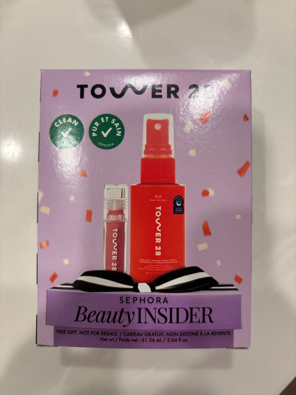 NWT Tower 28 Red & Pink Mini Skincare Duo